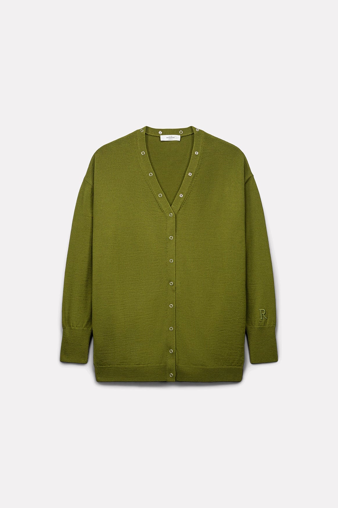 GILET LUCIA EN LAINE MÉRINOS MOUSSE - ROSEANNA