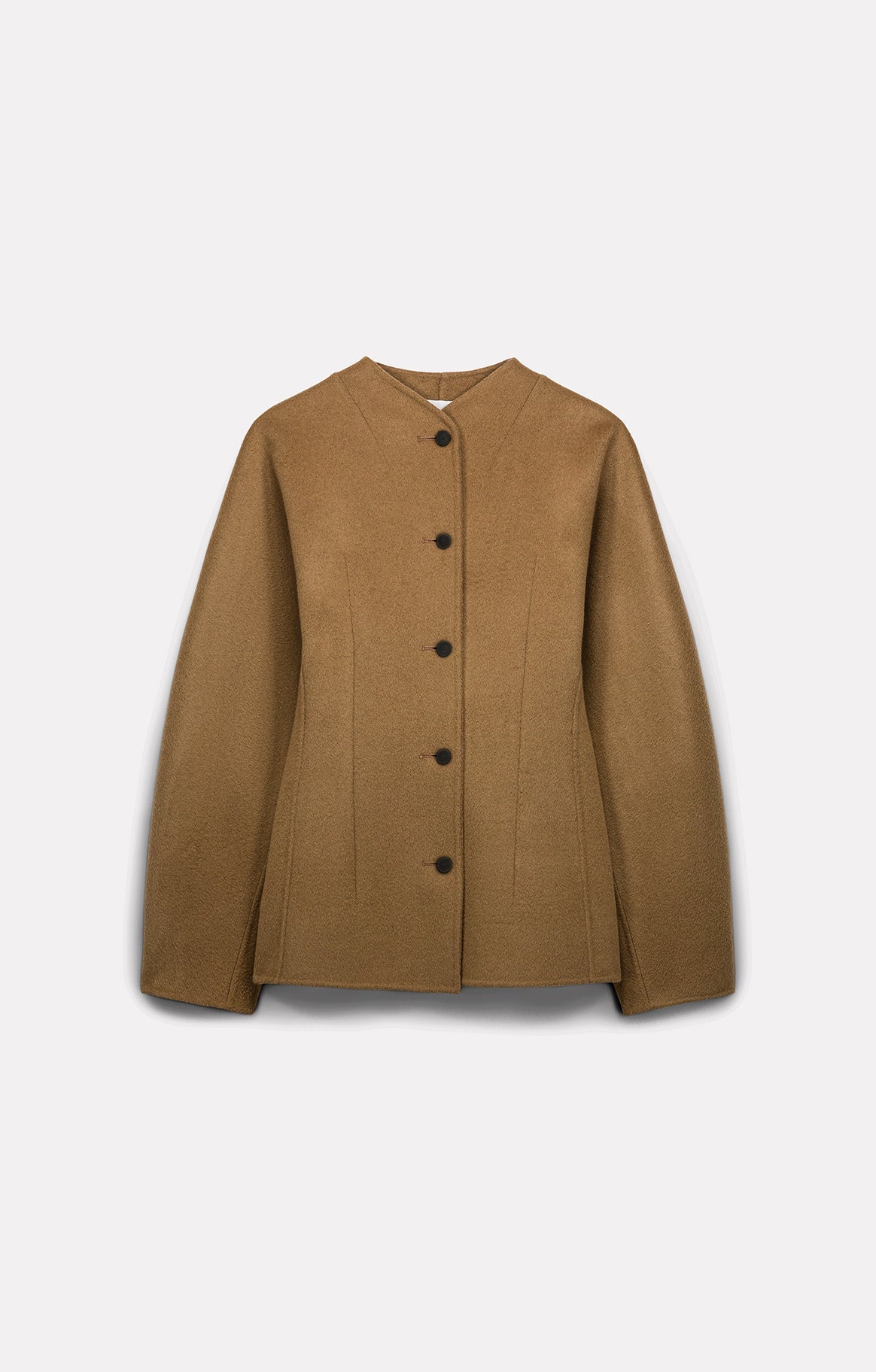 VESTE CHARLIE AJUSTÉE EN LAINE BEIGE - ROSEANNA