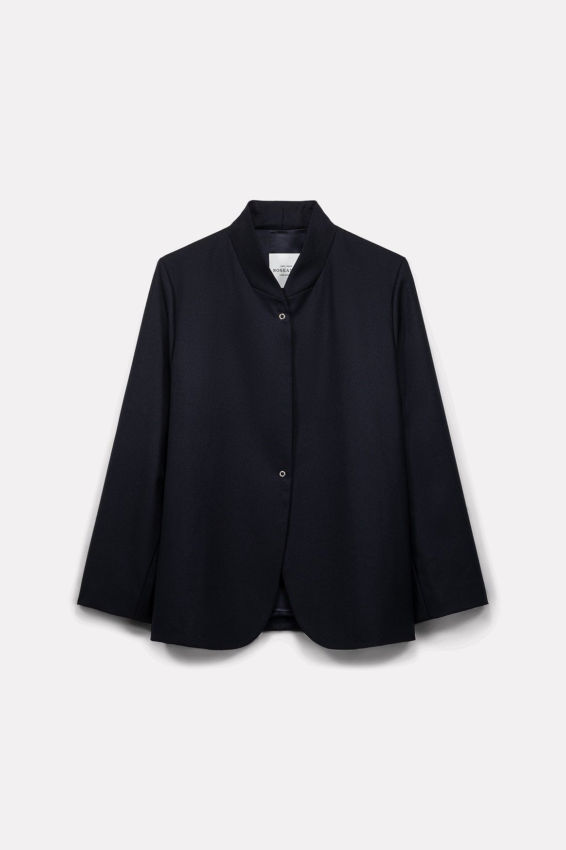 VESTE KAIA EN LAINE NAVY - ROSEANNA