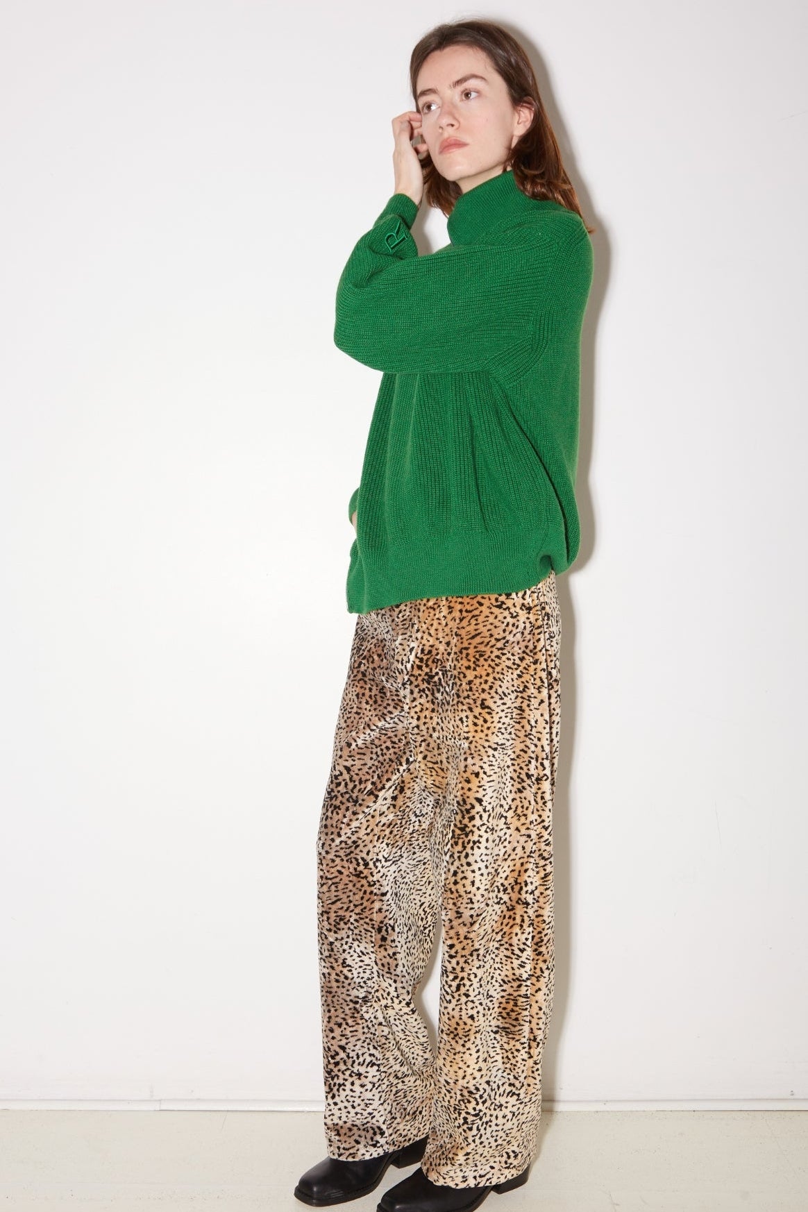 PANTALON HILTON EN VELOURS WILD - ROSEANNA