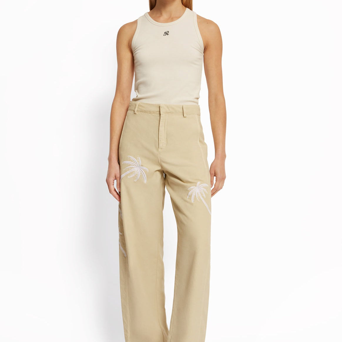 PANTALON LOU BRODÉ - ROSEANNA