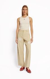 PANTALON LOU BRODÉ - ROSEANNA