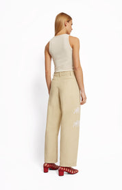 PANTALON LOU BRODÉ - ROSEANNA