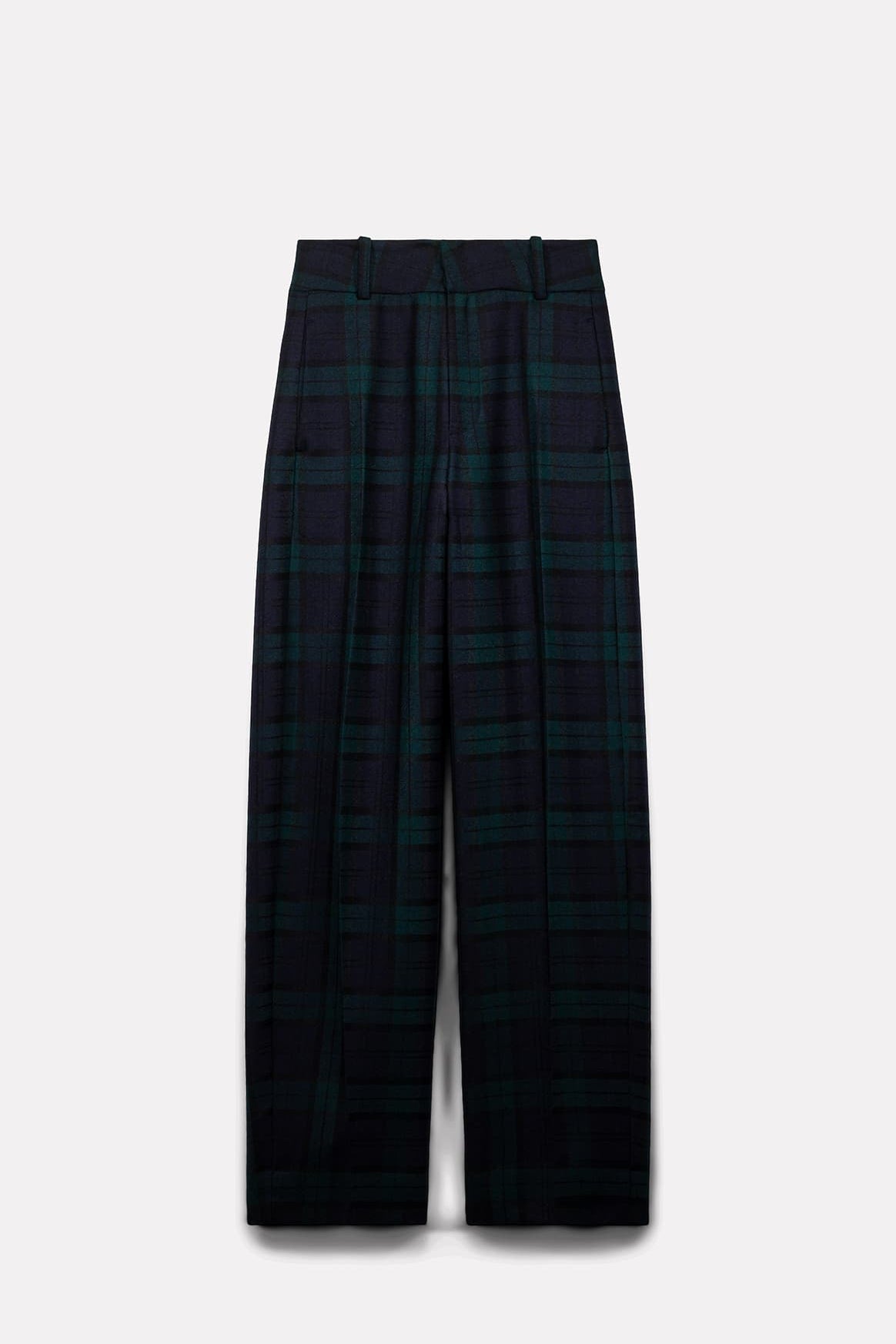 PANTALON LOU EN LAINE TARTAN - ROSEANNA