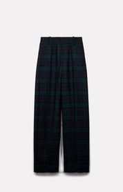 PANTALON LOU EN LAINE TARTAN - ROSEANNA