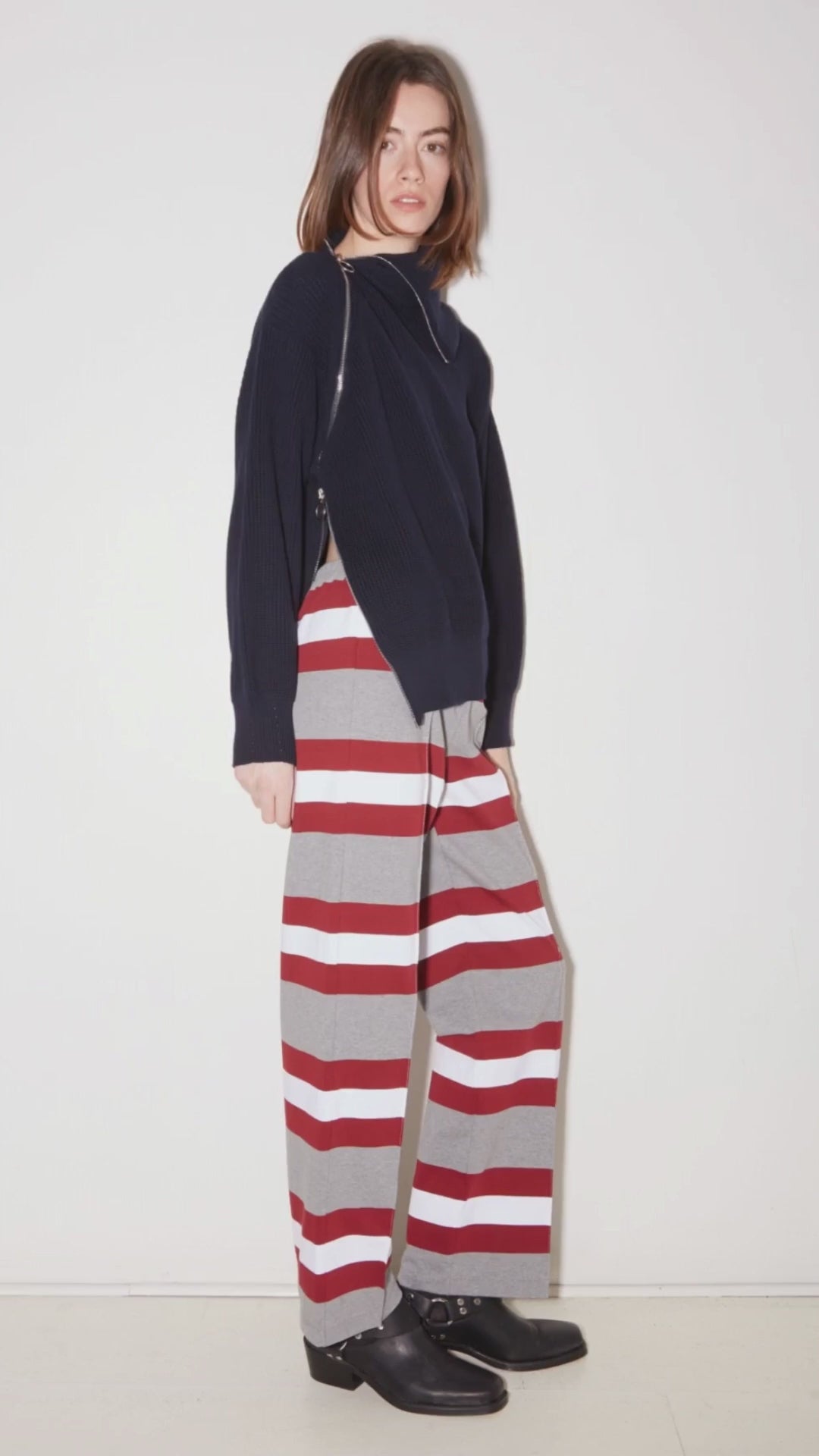 PANTALON EN COTON SONG SMOKE