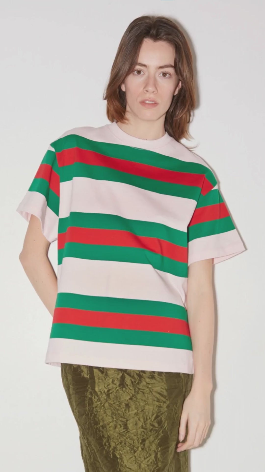 PINK HOMER COTTON T-SHIRT