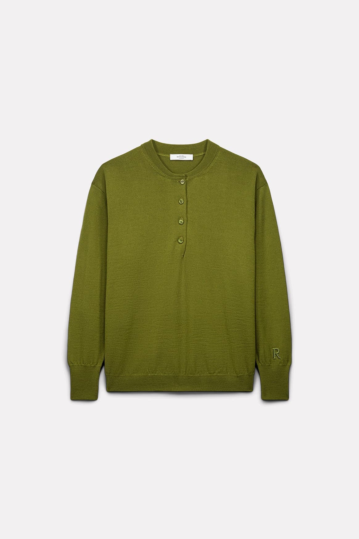PULL POLO ELLA EN LAINE MÉRINOS MOUSSE - ROSEANNA