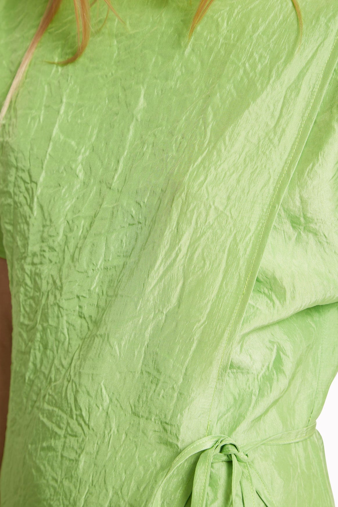Green Satin PARKER Dress Designer Ready-to-Wear | Roseanna ROSEANNA Green Satin PARKER Dress Designer Ready-to-Wear | Roseanna ROSEANNA