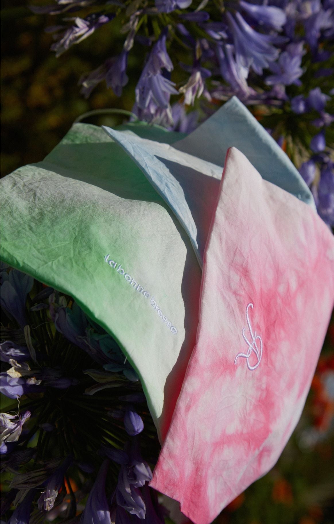 ROSEANNA x LA BONNE BROSSE - POCHETTE COVER BRODÉE SKY - ROSEANNA