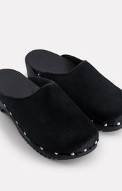 SABOTS CLOG NOIR - ROSEANNA