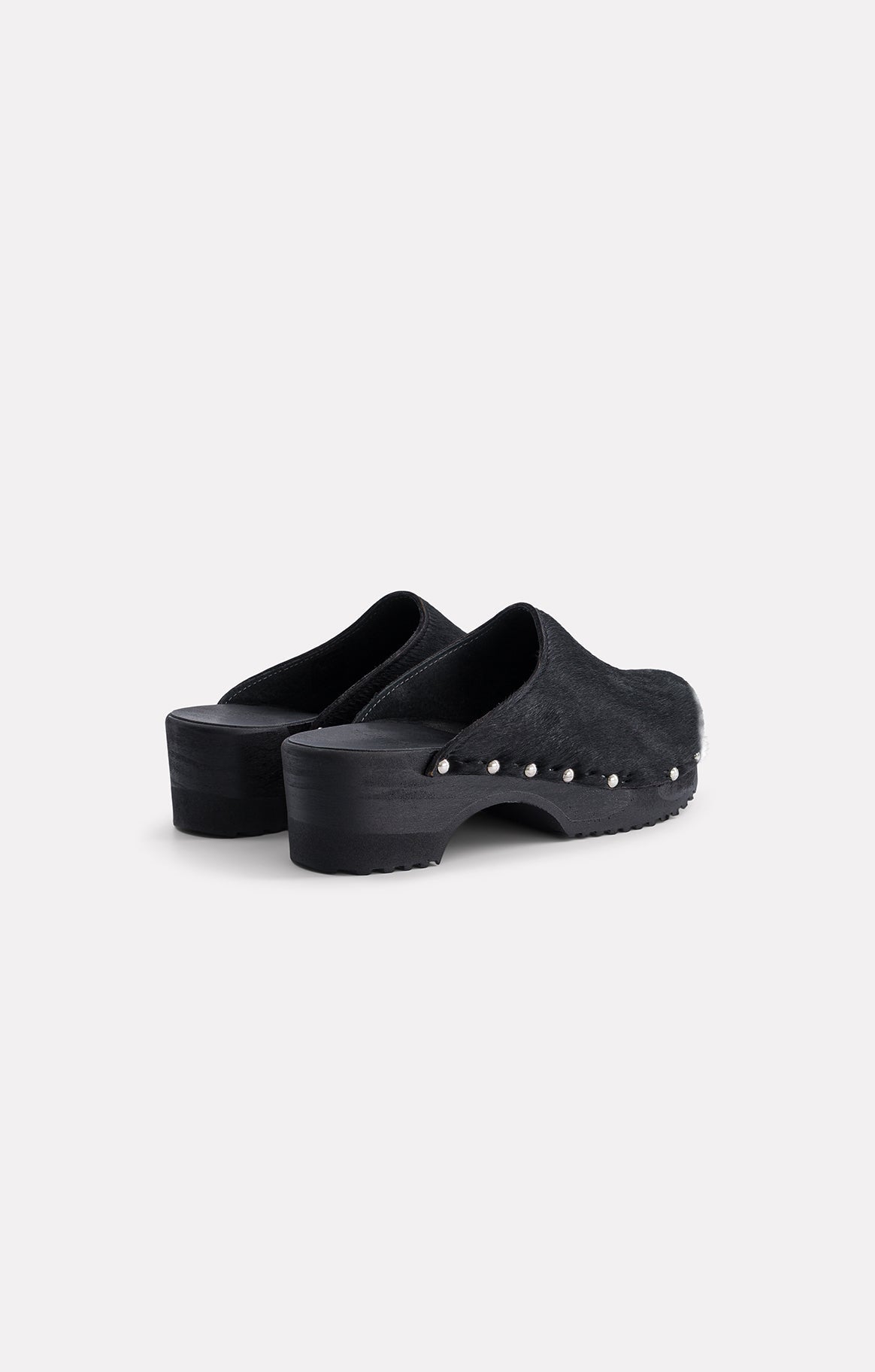 SABOTS CLOG NOIR - ROSEANNA