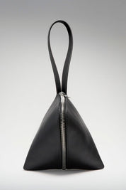 SAC FORTUNE COOKIE CUIR NOIR - ROSEANNA