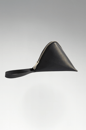 SAC FORTUNE COOKIE CUIR NOIR - ROSEANNA