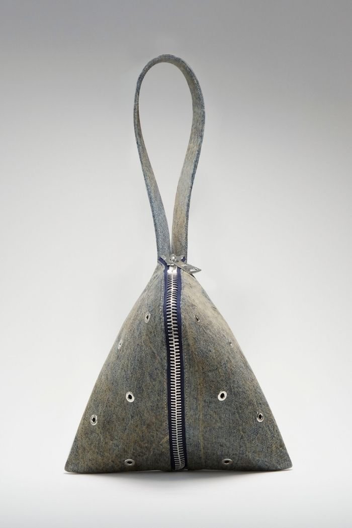 SAC FORTUNE COOKIE DENIM CHOCOLAT - ROSEANNA