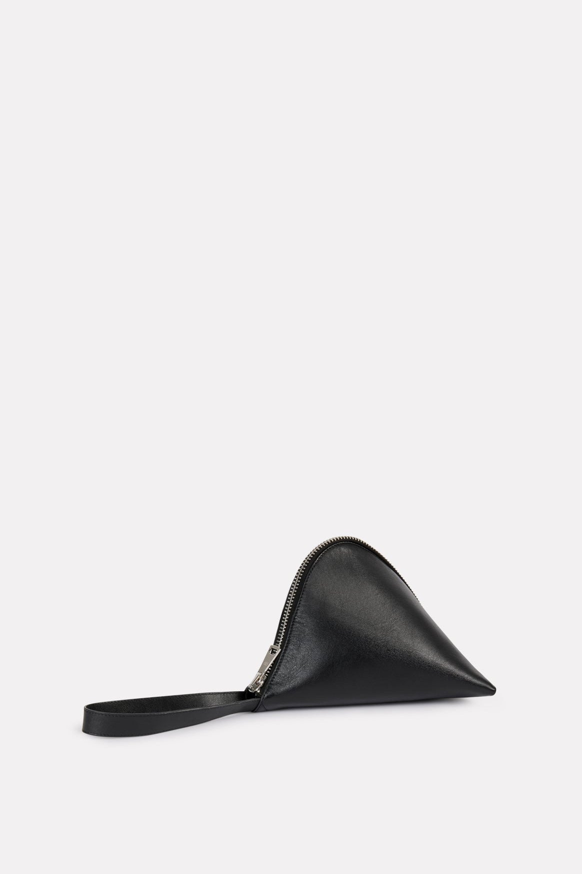 SAC FORTUNE COOKIE EN CUIR NOIR - ROSEANNA
