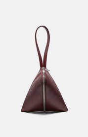 SAC FORTUNE COOKIE VERNIS BORDEAUX - ROSEANNA