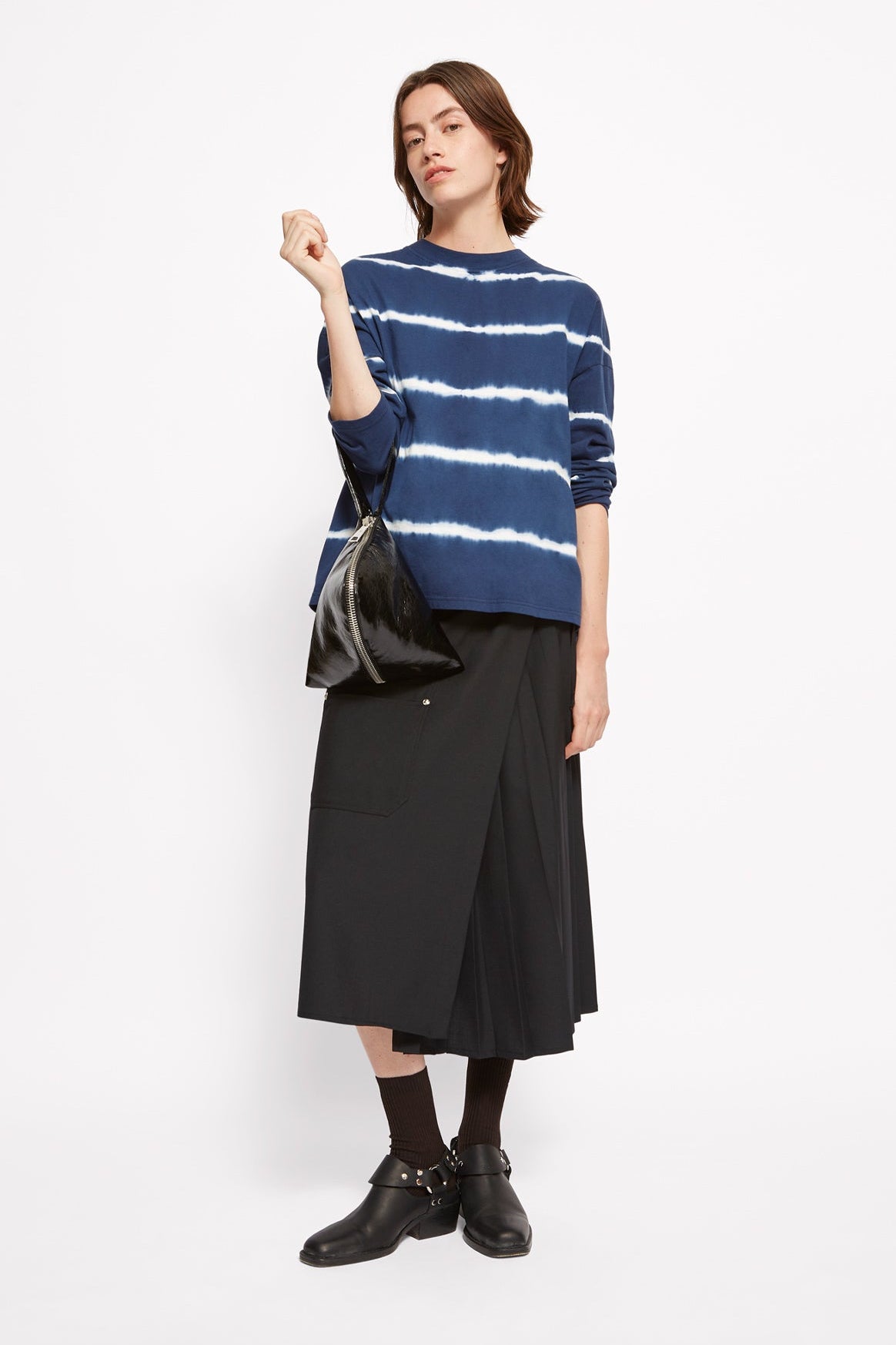 SAC FORTUNE COOKIE VERNIS NOIR - ROSEANNA