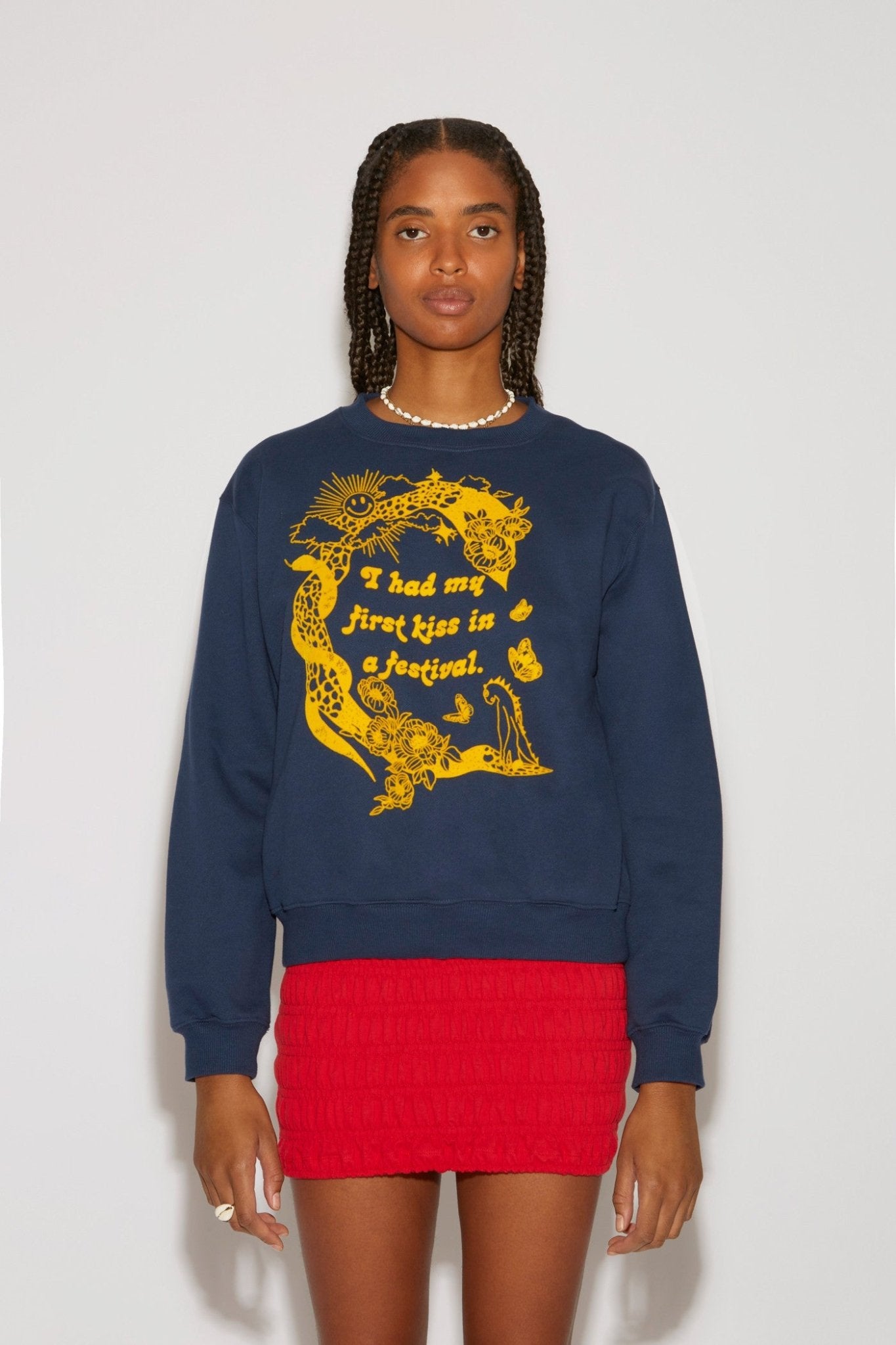 SWEATSHIRT LOUISKISS SWEATER - ROSEANNA