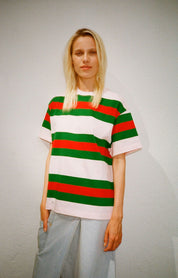 T-SHIRT EN COTON HOMER ROSE - ROSEANNA