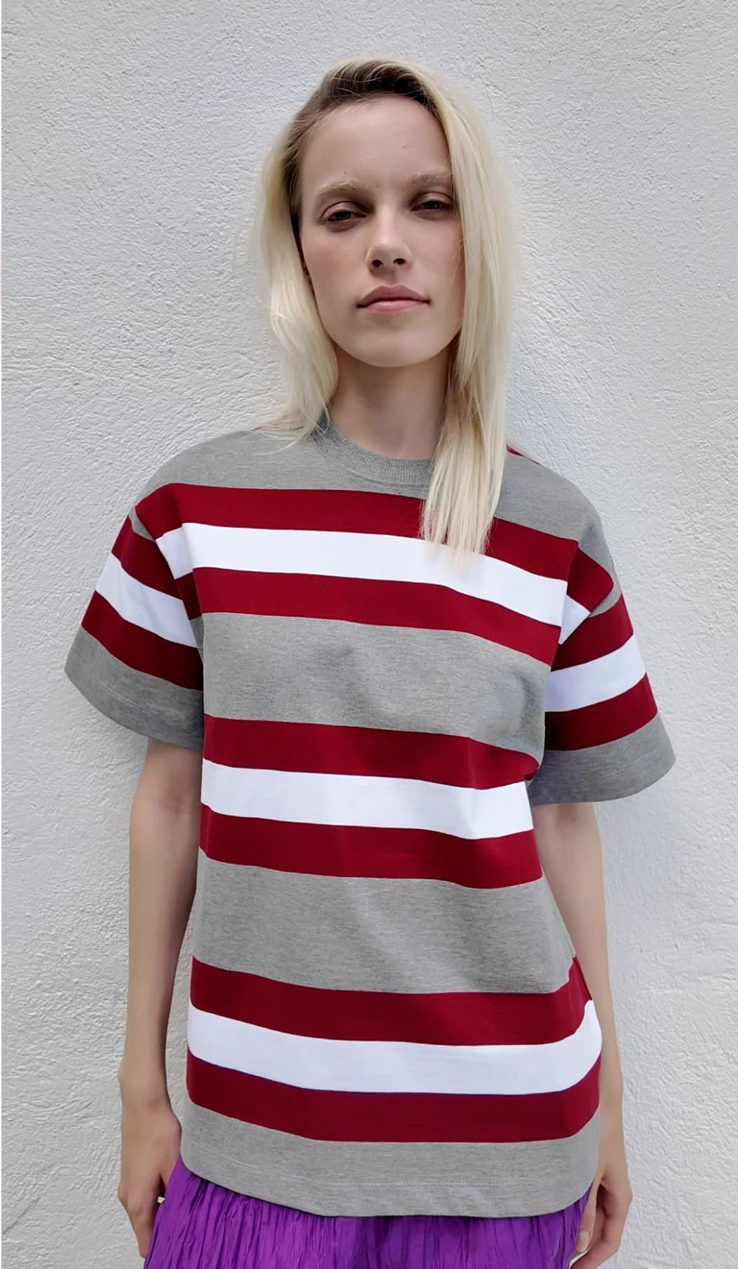T-SHIRT EN COTON HOMER SMOKE - ROSEANNA