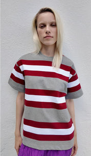 T-SHIRT EN COTON HOMER SMOKE - ROSEANNA