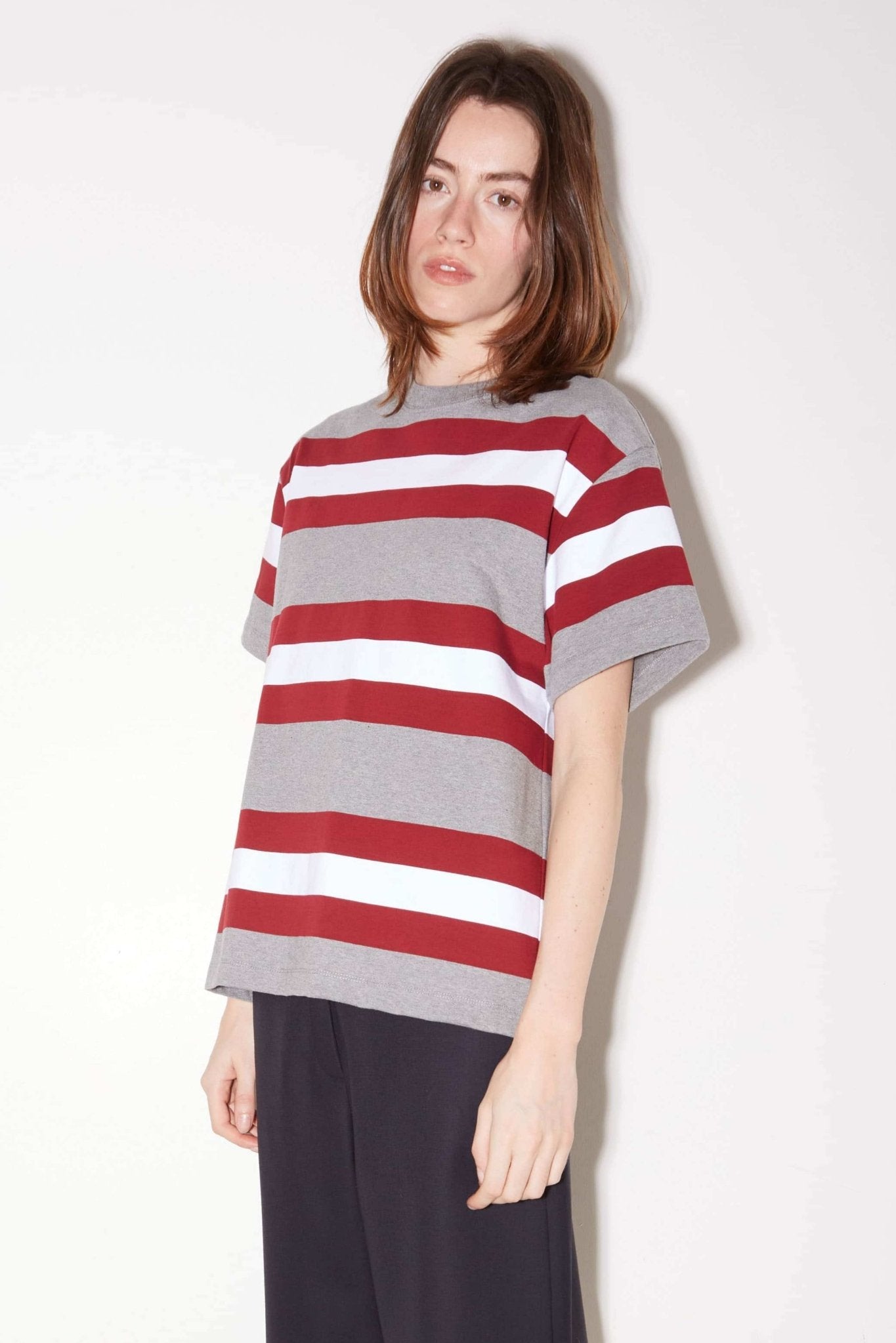 T-SHIRT EN COTON HOMER SMOKE - ROSEANNA