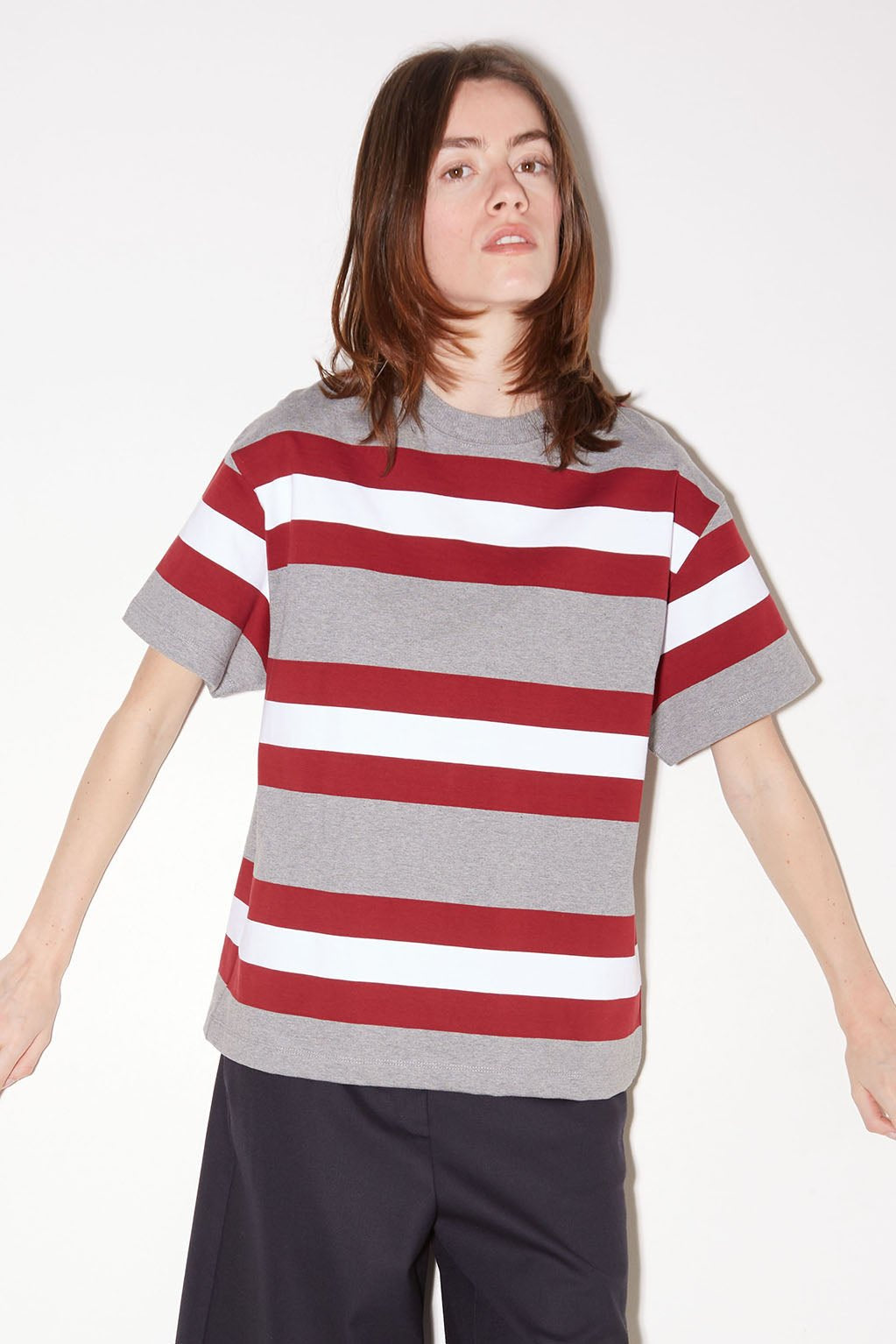 T-SHIRT EN COTON HOMER SMOKE - ROSEANNA