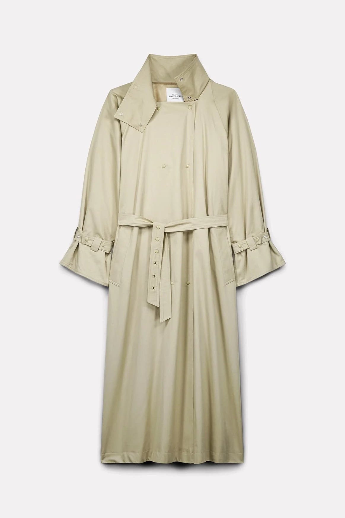 TRENCH YOKO EN GABARDINE DE COTON BEIGE - ROSEANNA