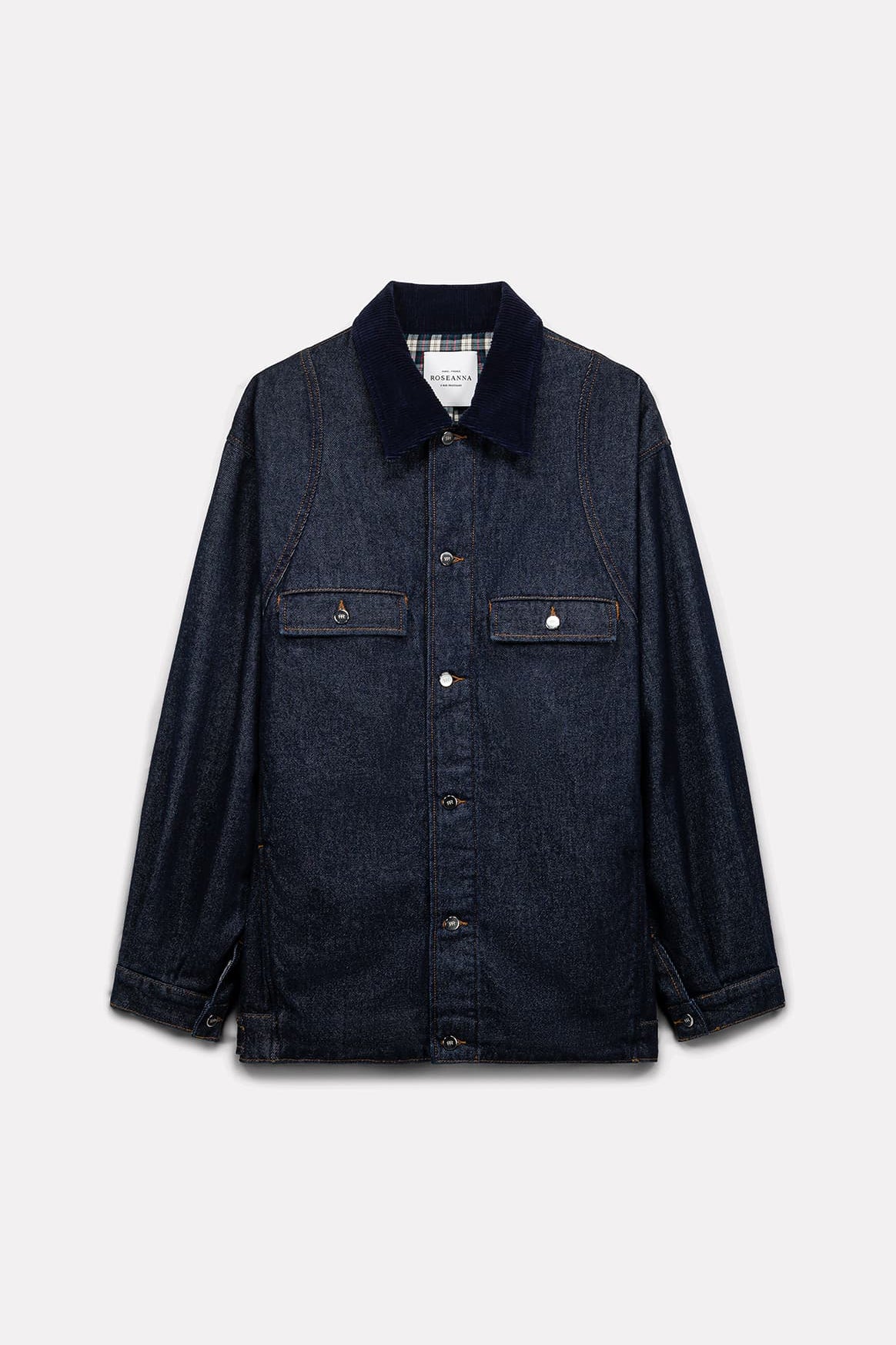 VESTE HENRI EN DENIM BRUT - ROSEANNA