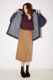 VESTE HENRI EN DENIM BRUT - ROSEANNA