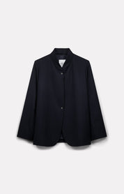 VESTE KAIA EN LAINE NAVY - ROSEANNA