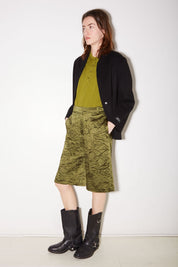 VESTE KAIA OVERSIZE EN LAINE NOIR - ROSEANNA