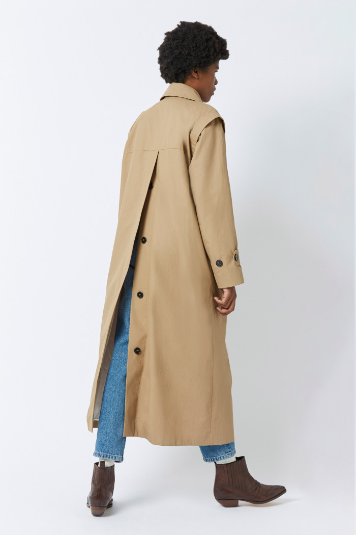 Alba Piogga trench coat